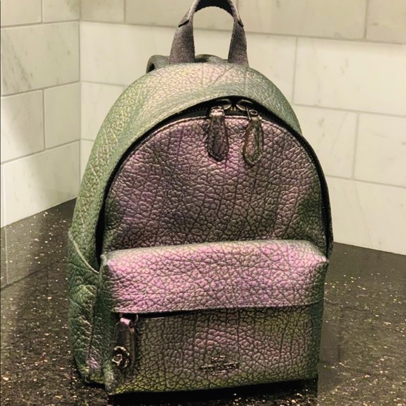 ***Rare*** Coach Oil Slick Backpack - Picture 3 of 7
